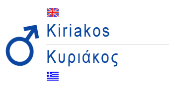 male greek name kiriakos